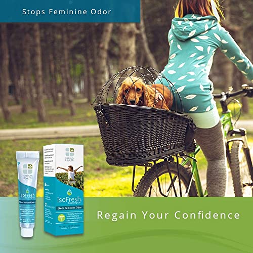 Fairhaven Health Isofresh הנרתיק ph Gel Gel לנשים | עצור ריח נשי | איזון שמרים עם מרכיבים נגזרים באופן
